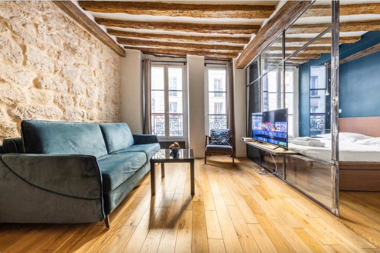פריז Peaceful Apartment - 1Br-4P - Arts Et Metiers מראה חיצוני תמונה